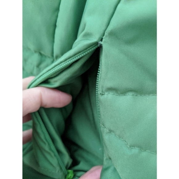 Lilly Pulitzer Green and Paisley Down Puff Vest - Picture 7 of 7